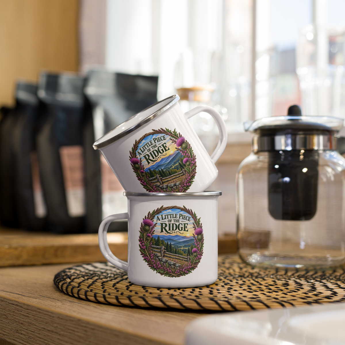 A Little Piece of the Ridge | Campfire Mug Duo