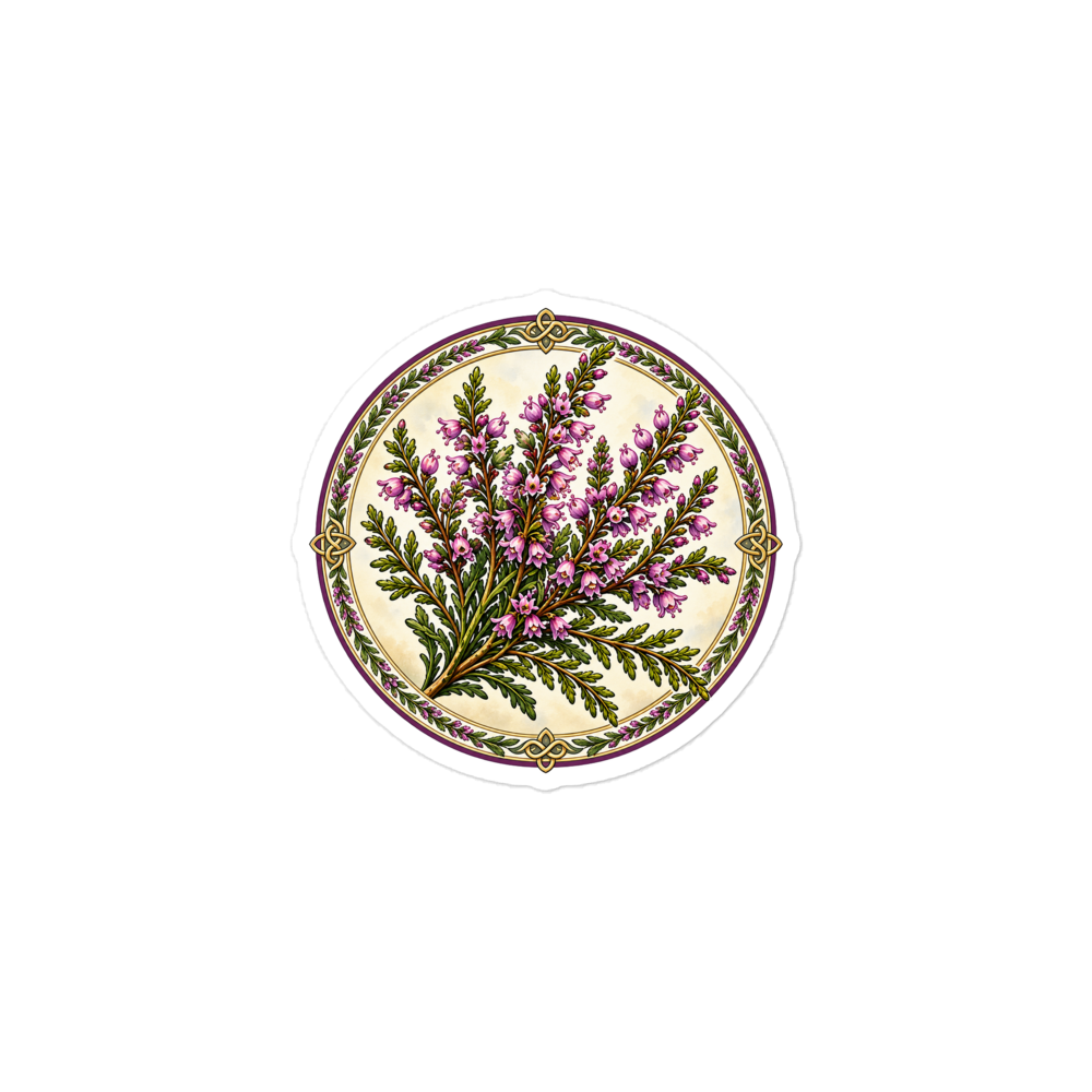The Highland Garden Sticker Collection — Four-Sticker Set