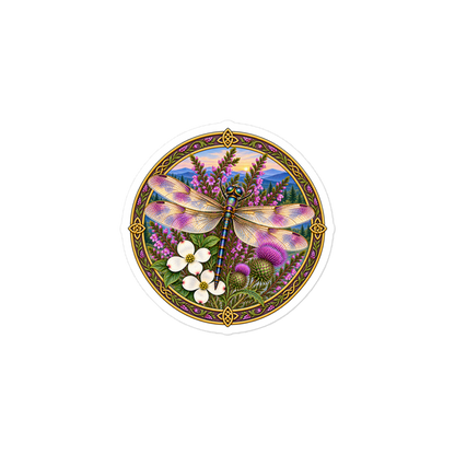 The Highland Garden Sticker Collection — Four-Sticker Set