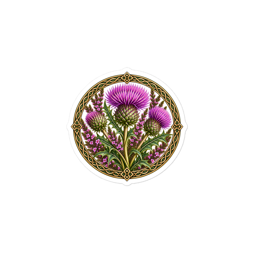The Highland Garden Sticker Collection — Four-Sticker Set